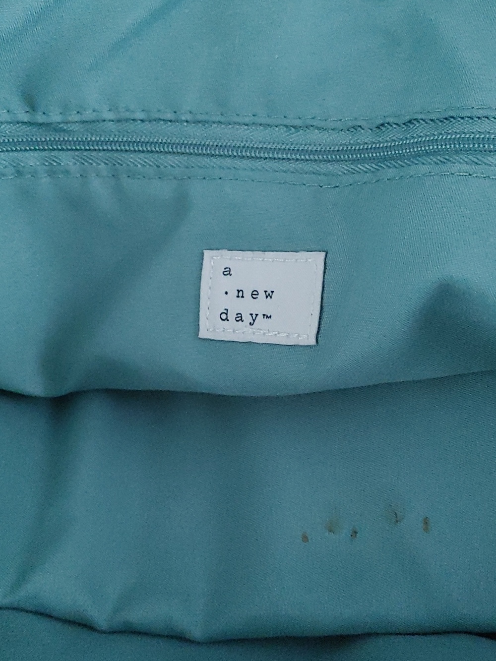 a new day Canvas Laptop Bag with Tan Leather & Floral Accents - Picture 2 of 7